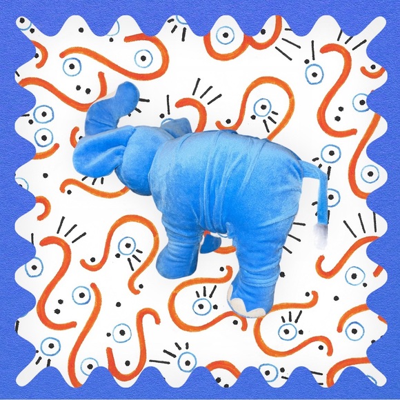 The Greatest Show on Earth SOFT CIRCUS ELEPHANT 15" Plush STUFFED ANIMAL Toy - Picture 3 of 8